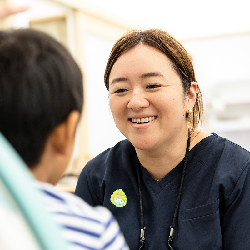 小さいお子さんが怖がらない治療